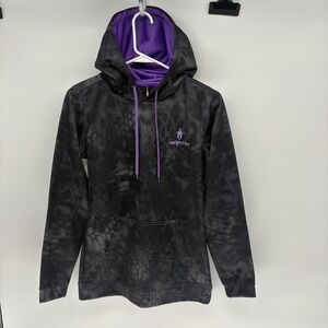 Kryptek‎ Purple & Black Performance Hoodie Camo Activewear Tech Women M